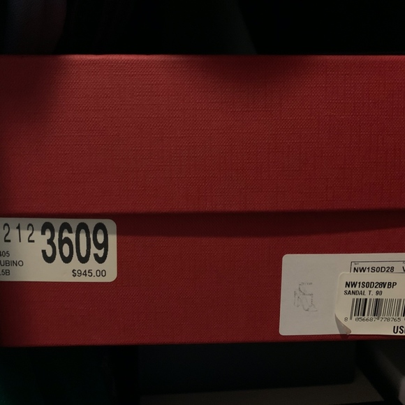 Magenta Rockstud Valentino Heels - Picture 6 of 8